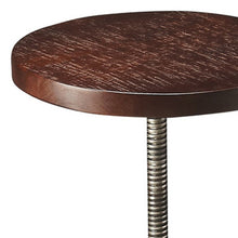 Load image into Gallery viewer, Antique Wood and Metal Bar Stool