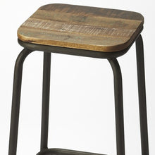 Load image into Gallery viewer, Industrial Chic Bar Stool