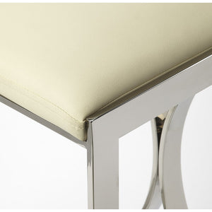 Silver Plated Counter Stool
