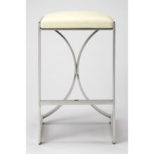 Load image into Gallery viewer, Silver Plated Counter Stool