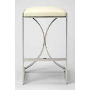 Silver Plated Counter Stool