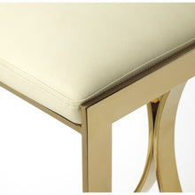 Load image into Gallery viewer, Gold Plated Counter Stool