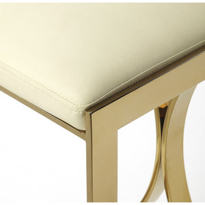 Gold Plated Counter Stool