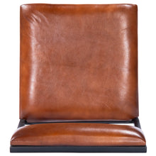 Load image into Gallery viewer, Classic Leather and Metal Bar Stool