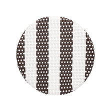 Load image into Gallery viewer, Dark Brown and White Rattan Counter Stool