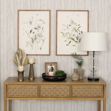 Load image into Gallery viewer, Black Round Rattan Decorative Tray