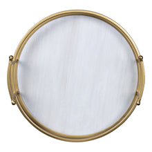 Load image into Gallery viewer, Farmhouse Style Gold Decorative Tray