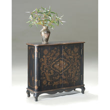 Load image into Gallery viewer, Leyden European Black Painted Console Cabinet