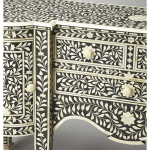 Victoria Black Bone Inlay Buffet