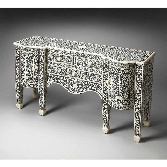 Victoria Black Bone Inlay Buffet