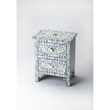 Load image into Gallery viewer, Vivienne Blue Bone Inlay Accent Chest