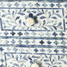 Load image into Gallery viewer, Vivienne Blue Bone Inlay Accent Chest