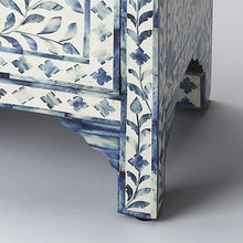 Load image into Gallery viewer, Vivienne Blue Bone Inlay Accent Chest