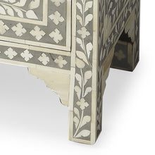 Load image into Gallery viewer, Vivienne Grey Bone Inlay Accent Chest