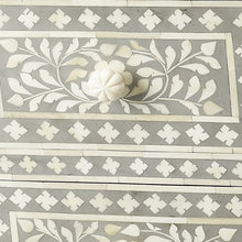 Load image into Gallery viewer, Vivienne Grey Bone Inlay Accent Chest