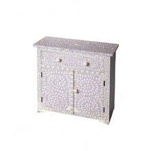 Load image into Gallery viewer, Vivienne Lavender Bone Inlay Console Chest