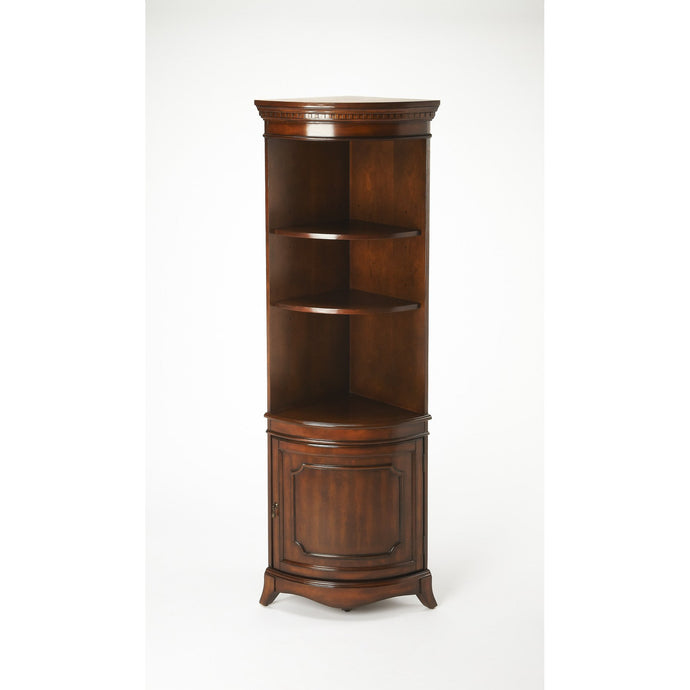 Traditional Cherry Corner Cabinet