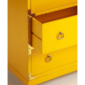 Ardennes Yellow Campaign Accent Chest