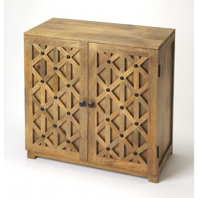 Corona Mango Wood Console Cabinet
