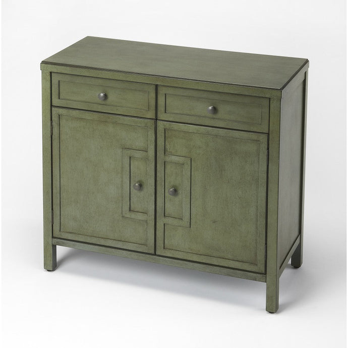 Imperial Green Console Cabinet