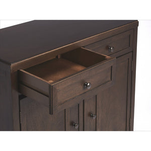 Imperial Coffee Console Cabinet