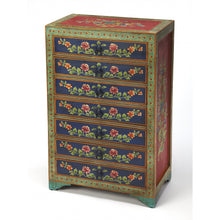 Load image into Gallery viewer, Zara Hand Painted Chest