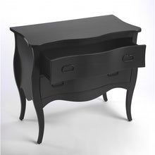 Load image into Gallery viewer, Black 2 Drawer Chest