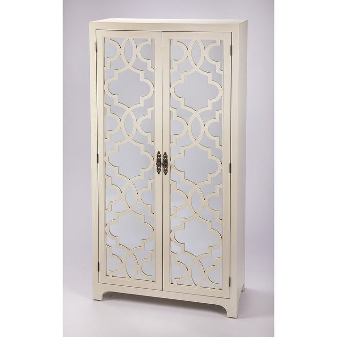 Morjanna White Tall Cabinet