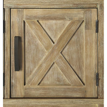 Load image into Gallery viewer, Rustic Natural Urban Gray Buffet Cabinet