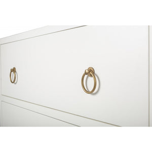 Lark White 3 Drawer Chest