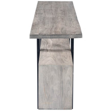 Load image into Gallery viewer, Raitis Gray Wood &amp; Metal Sideboard