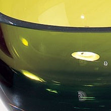 Load image into Gallery viewer, Moss Green Mouth Blown Polish Crystal Thick Walled Bowl