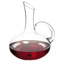 Load image into Gallery viewer, Genie Mouth Blown Lead Free Crystal Wine Carafe