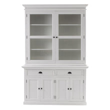 Load image into Gallery viewer, Classic White Glass Display Hutch