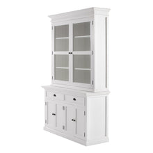 Load image into Gallery viewer, Classic White Glass Display Hutch