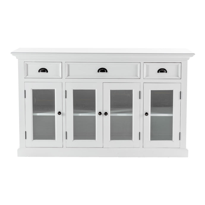 Modern Farmhouse White Buffet Server
