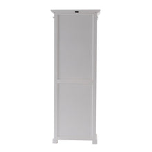 Load image into Gallery viewer, Classic White and Glass Door Storage Cabinet