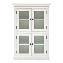 Load image into Gallery viewer, Classic White Two Level Storage Cabinet