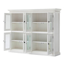 Load image into Gallery viewer, Classic White Two Level Mega Storage Cabinet