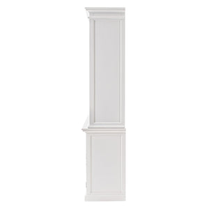 Classic White Large Kitchen Hutch