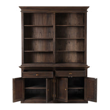 Load image into Gallery viewer, Classic Black Wash Display Hutch