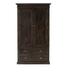 Load image into Gallery viewer, Black Wash Wardrobe