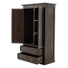 Load image into Gallery viewer, Black Wash Wardrobe