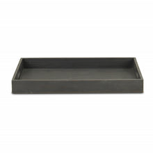 Load image into Gallery viewer, Minimalist Black Wooden Tray