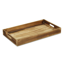Load image into Gallery viewer, Minimalist Brown Wooden Tray