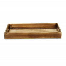 Load image into Gallery viewer, Minimalist Brown Wooden Tray