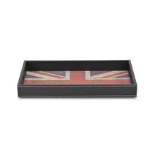 Load image into Gallery viewer, Union Jack Faux Leather Serving Tray