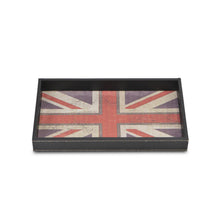 Load image into Gallery viewer, Union Jack Faux Leather Serving Tray