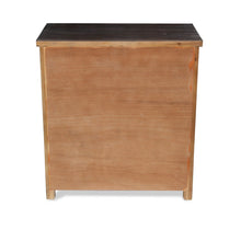 Load image into Gallery viewer, Rustic Natural Accent Storage Cabinet