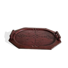 Load image into Gallery viewer, Set of Four Handmade African Leather Trays